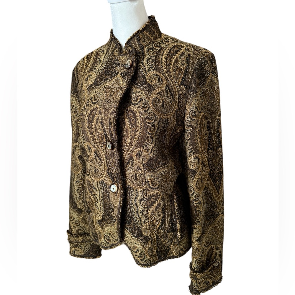 Jones New York Tapestry Blazer - Picture 4 of 10